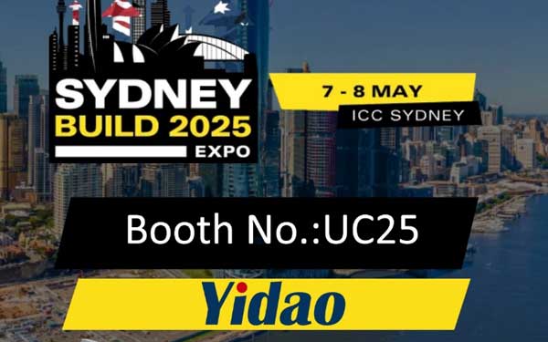 May 2025-Yidao to attend Exhibition of Sydney Build 2025