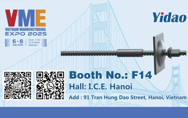 Aug 2025-Yidao to attend Fastener Fair Vietnam 2025 in Vietnam