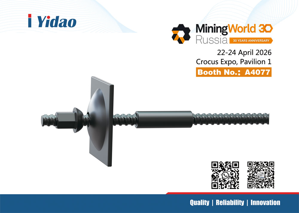 22th-24th,Apr 2026-Yidao to attend Mining World 2026 in Russia